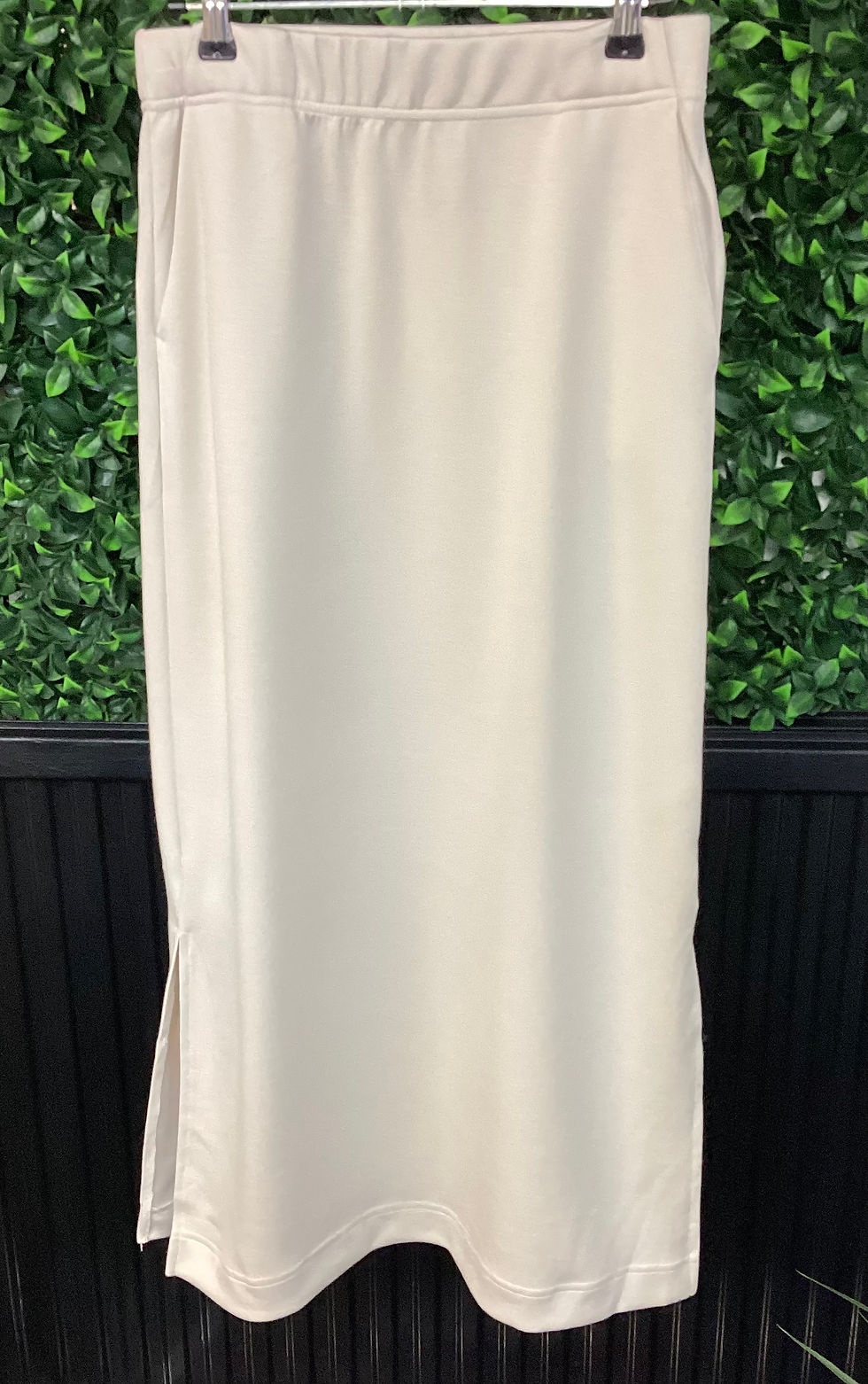 Thumbnail: BYOUNG 8716 PUSTI LONG SKIRT STONE