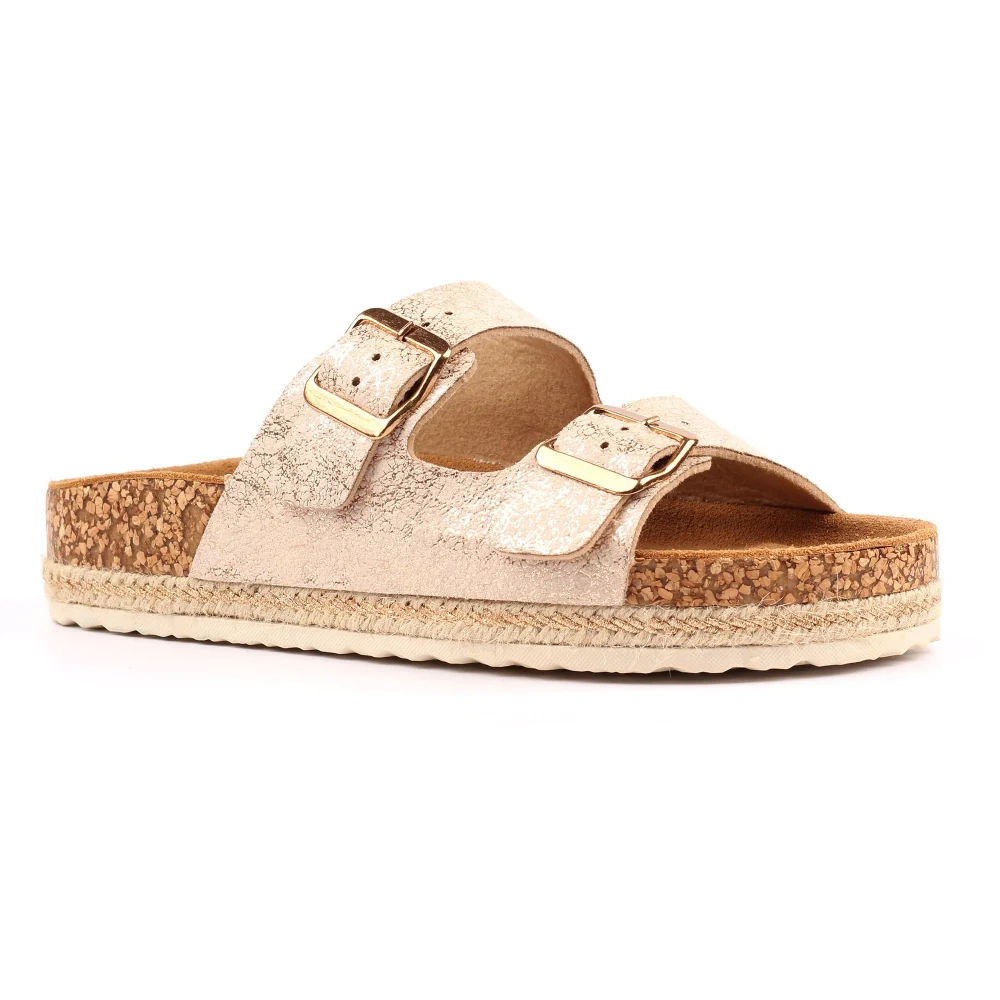 LUNAR GOLD SODA BUCKLE SLIDER 