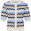 Thumbnail: BYOUNG 8501 Mmorla SS Cardigan Della Blue