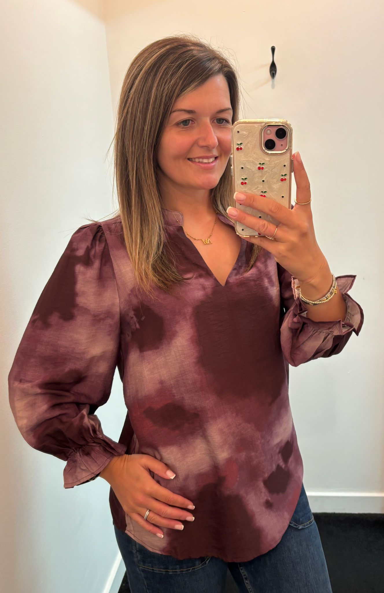 “FRANSA 7197 LAINEY Blouse Fudge 