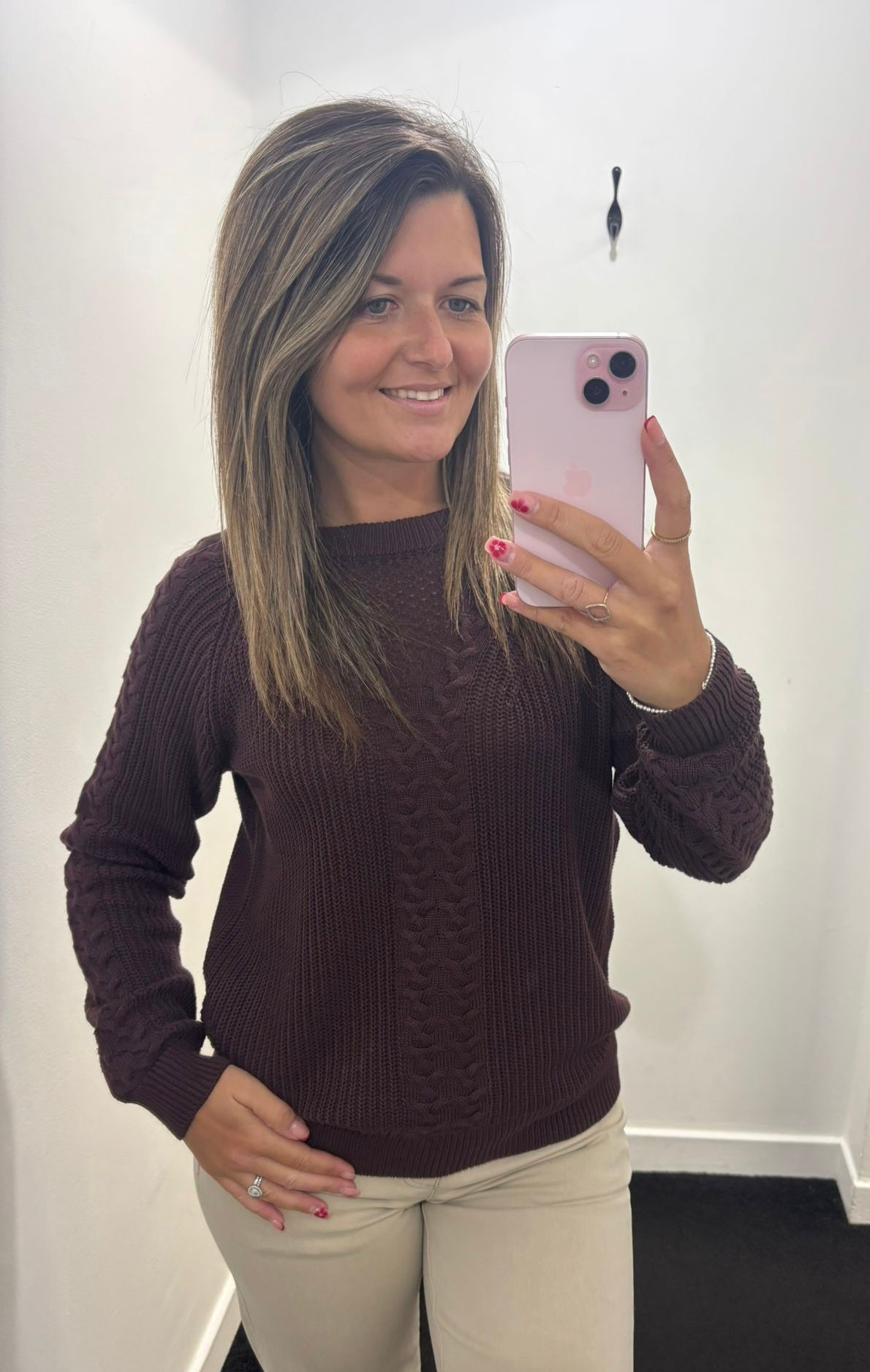 “FRANSA 7163 LONNIE Pullover Fudge 