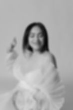 Maternity in black and white