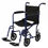 Thumbnail: Basic Aluminum Transport Chair with 8" Wheels