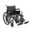 Thumbnail: McKesson Wheelchair Dual Axle Desk Length Arm Swing-Away Footrest Black Upholste