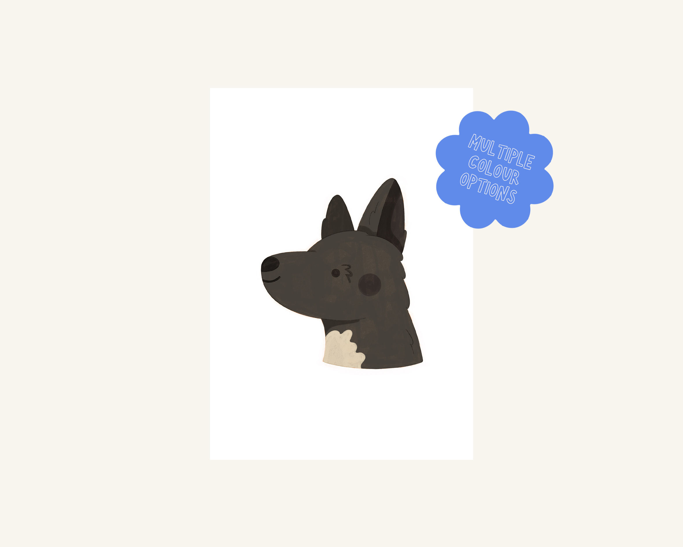 Dog Print - Mix Breed Style