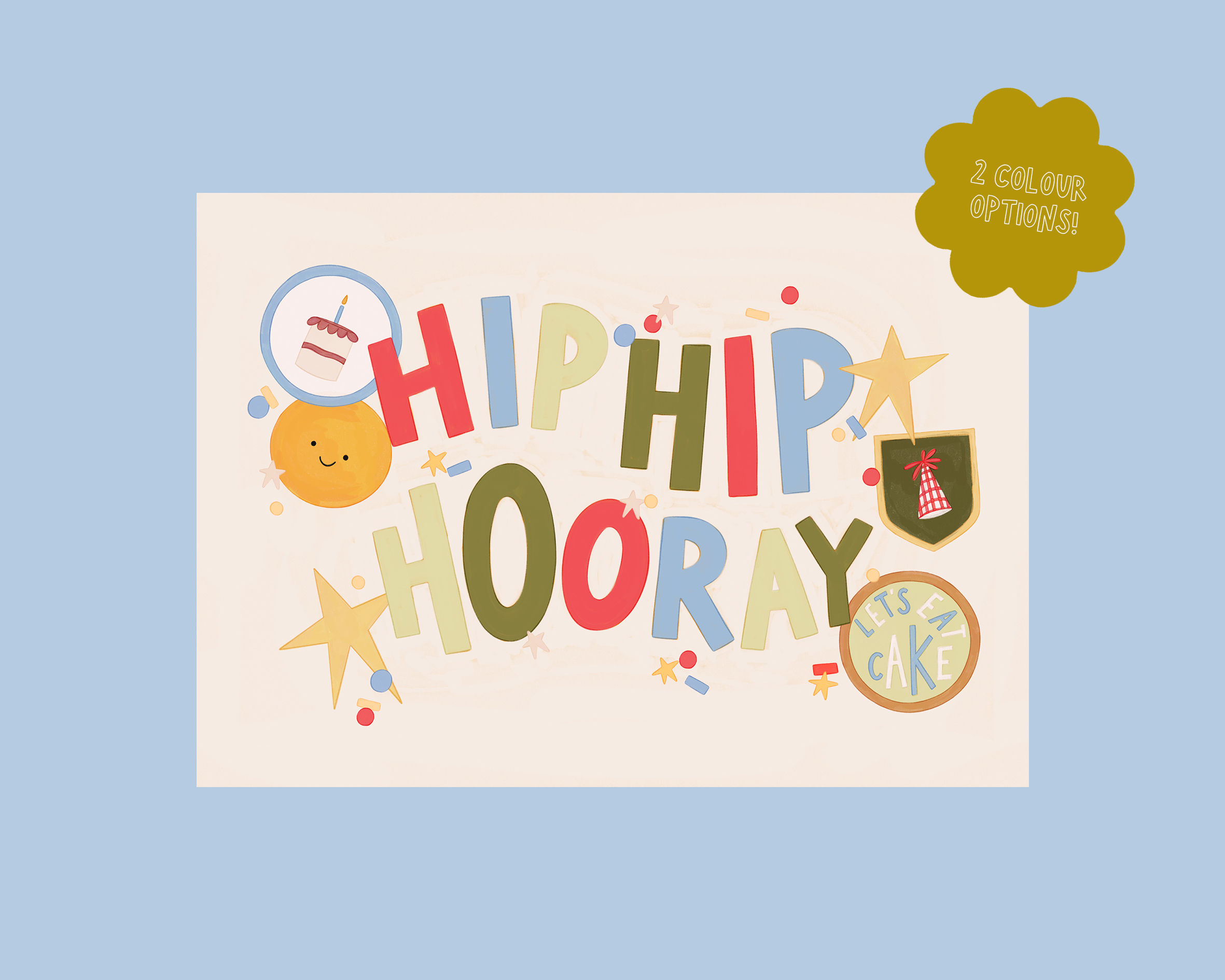 Hip Hip Hooray Card