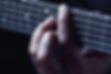 Hands on Guitar Strings