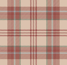 Blush, cranberry and sage plaid, from the Evergreen Blessings collection