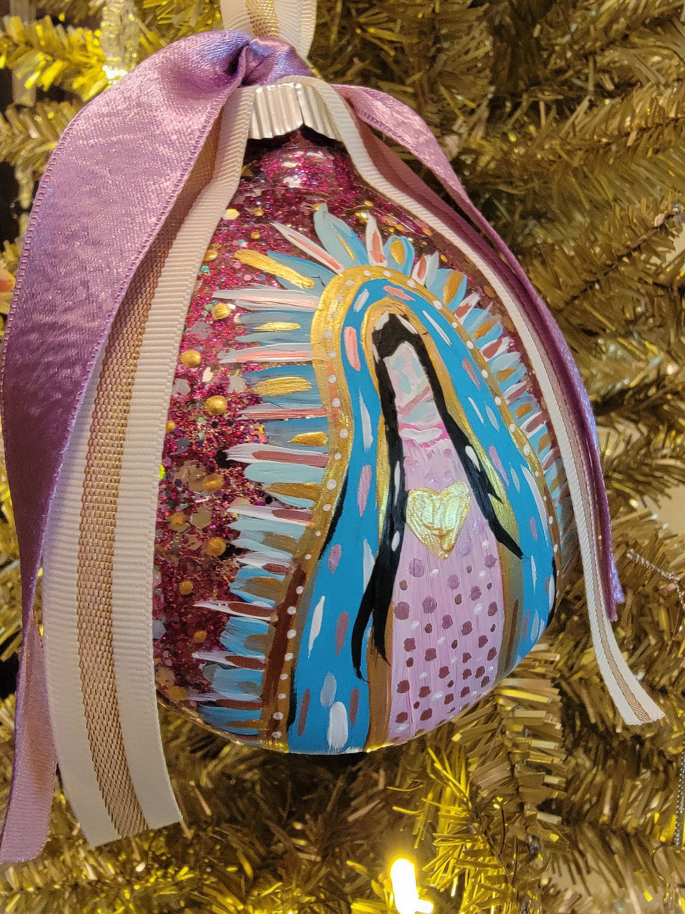 Thumbnail: 2025 Blessed Mother ARTament Purple/Gold