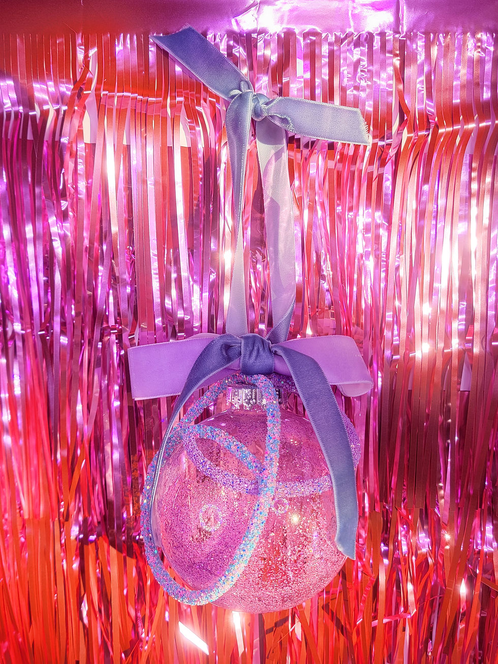 Thumbnail: Frosted Sugar Drops Ornament