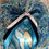 Thumbnail: Pre-order Brushed Abstract Guardian Angel ARTament Velvet Ribbon