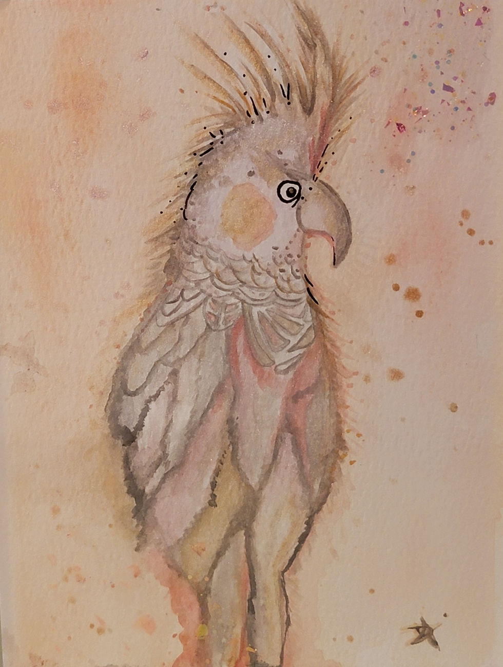 Thumbnail: The Golden One: Sunset Serenade Cockatiel