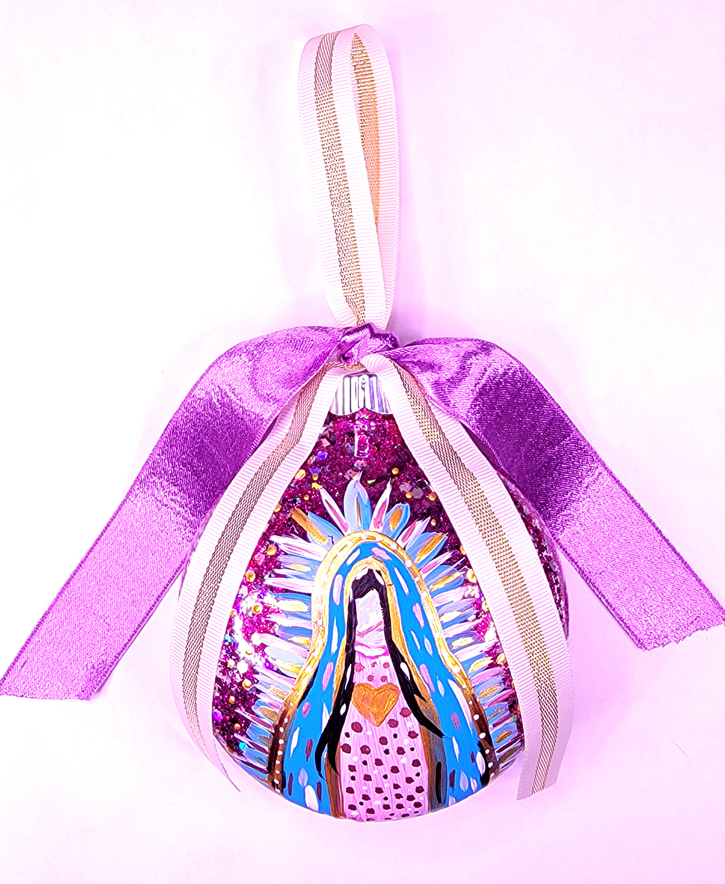 2025 Blessed Mother ARTament Purple/Gold