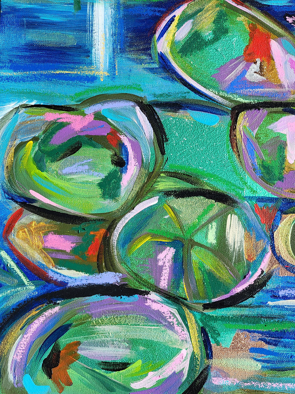 Thumbnail: The Painted Pond (Lily pads)