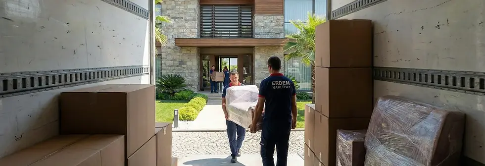 erdem nakliyat ev taşıma hizmetinden bir kare