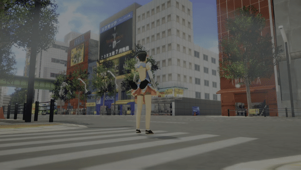 Akiba's Trip PS4 PS5 Review PSP RPG Visuals Gif