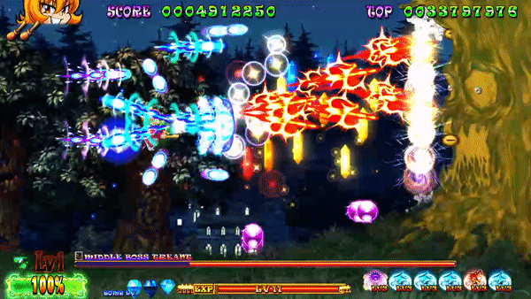 Cotton Reboot Fantastic Night Dream Shmup Cute Em Up Nintendo Switch Visuals Gif