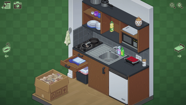 unpacking review pixel art gameplay gif