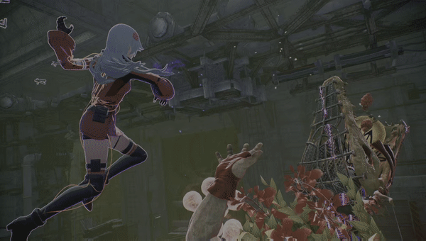 Scarlet Nexus Anime PS5 PlayStation 5 Visuals Combat Yuito Kasane finishing move gif