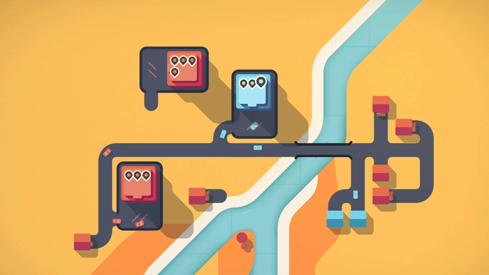Mini Motorways PC Steam iOS Apple Arcade Nintendo Switch Review Gif