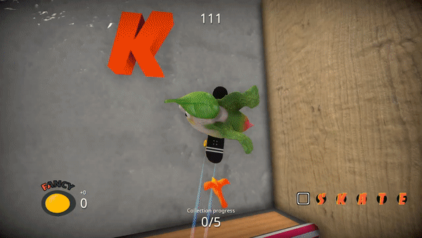 Skatebird nintendo Switch Xbox PC Playstation bird birb skateboarding gameplay gif