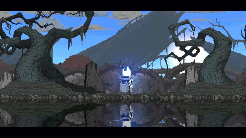 World For Two Indie Game PC Steam Review Pixel Art Graphics Gif