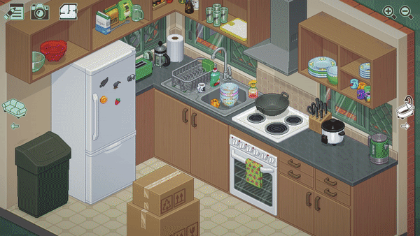 unpacking pixel art gameplay gif