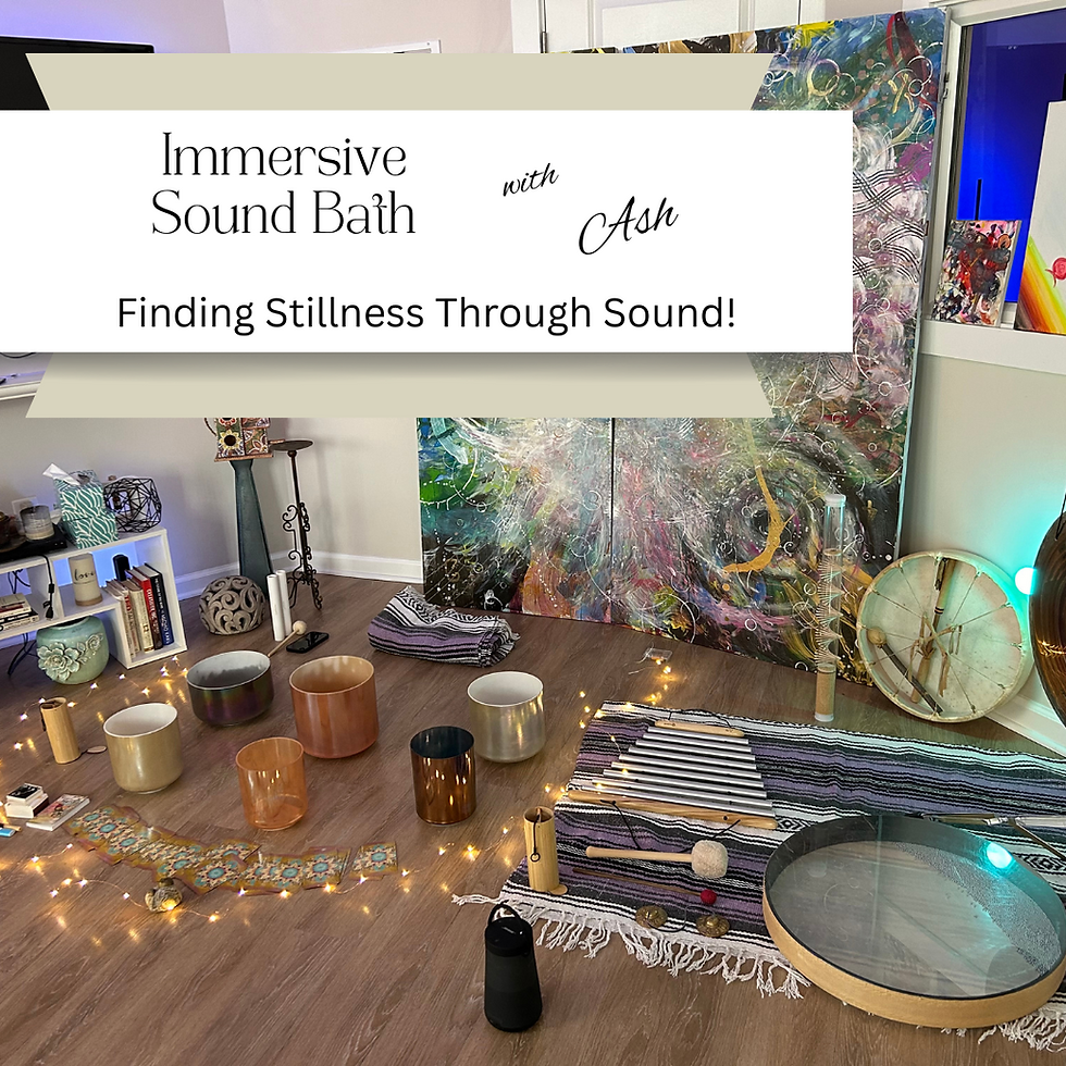 Immersive Sound Bath with Ashlee
