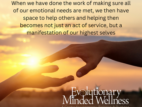 When is Service to Others Unhealthy ?