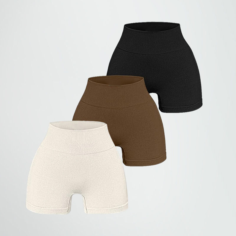 Aura Sculpt™ Seamless Shorts | High-Waist Sculpting Comfort Fit