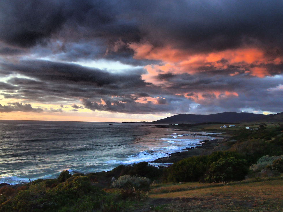 Sunrise on the Tasman Sea