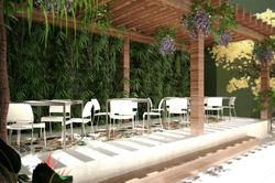 Salón al aire libre