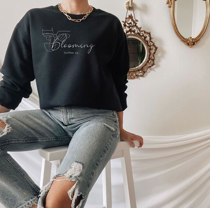 Thumbnail: Blooming Coffee Crew Neck