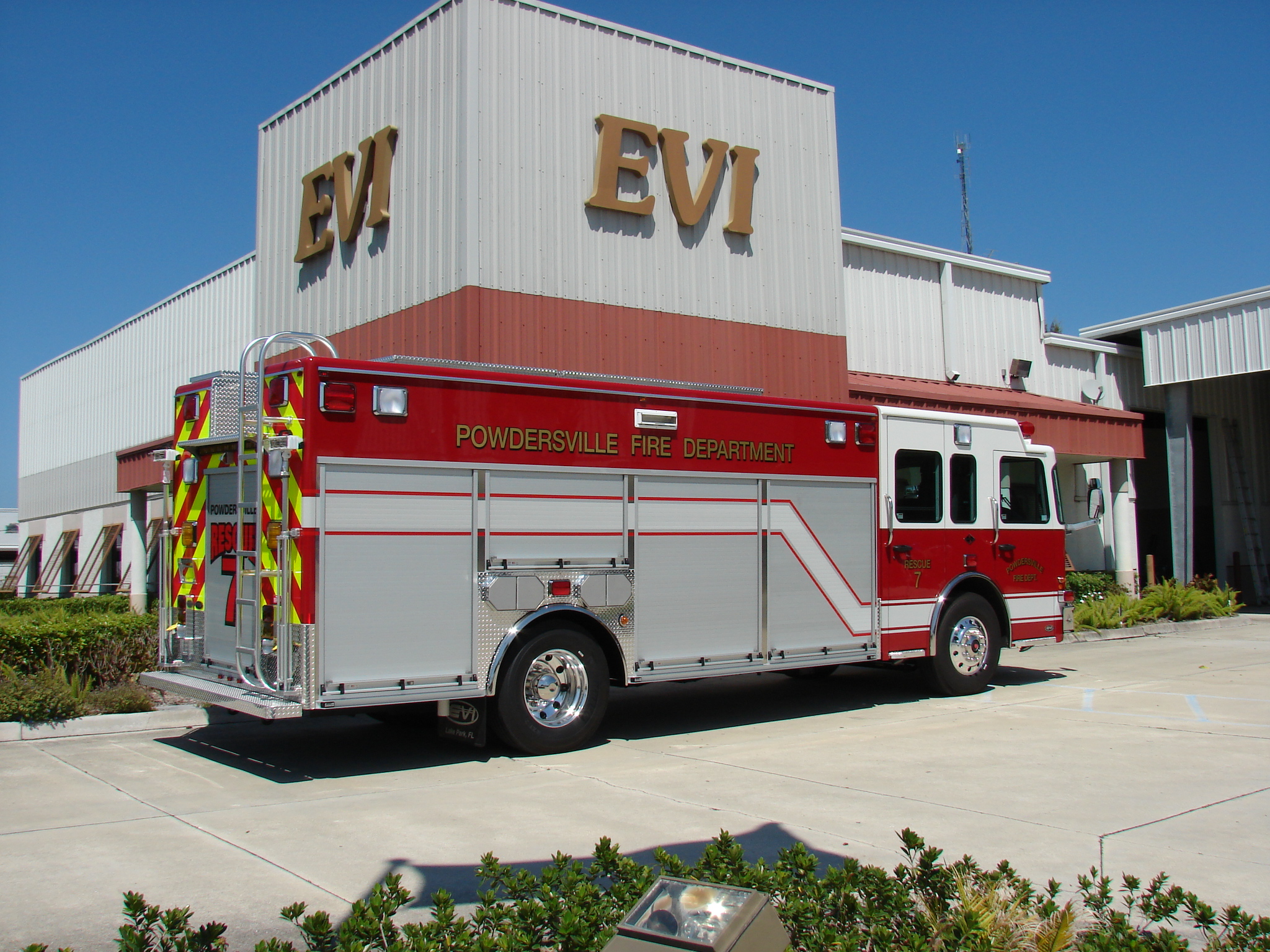 EVI Custom Heavy Rescues Powdersville Vol. Fire Department