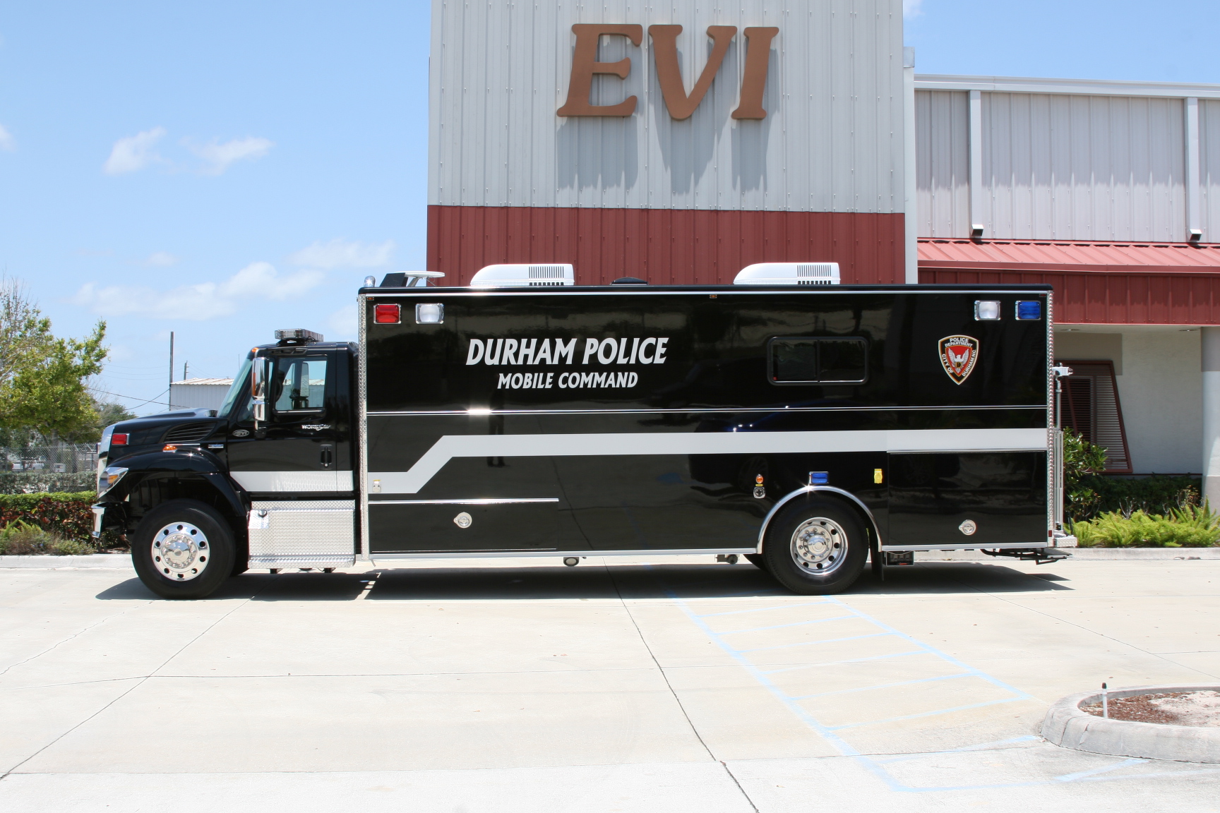 Mobile Command Vehicle City of Durham Police Deprt. EVI
