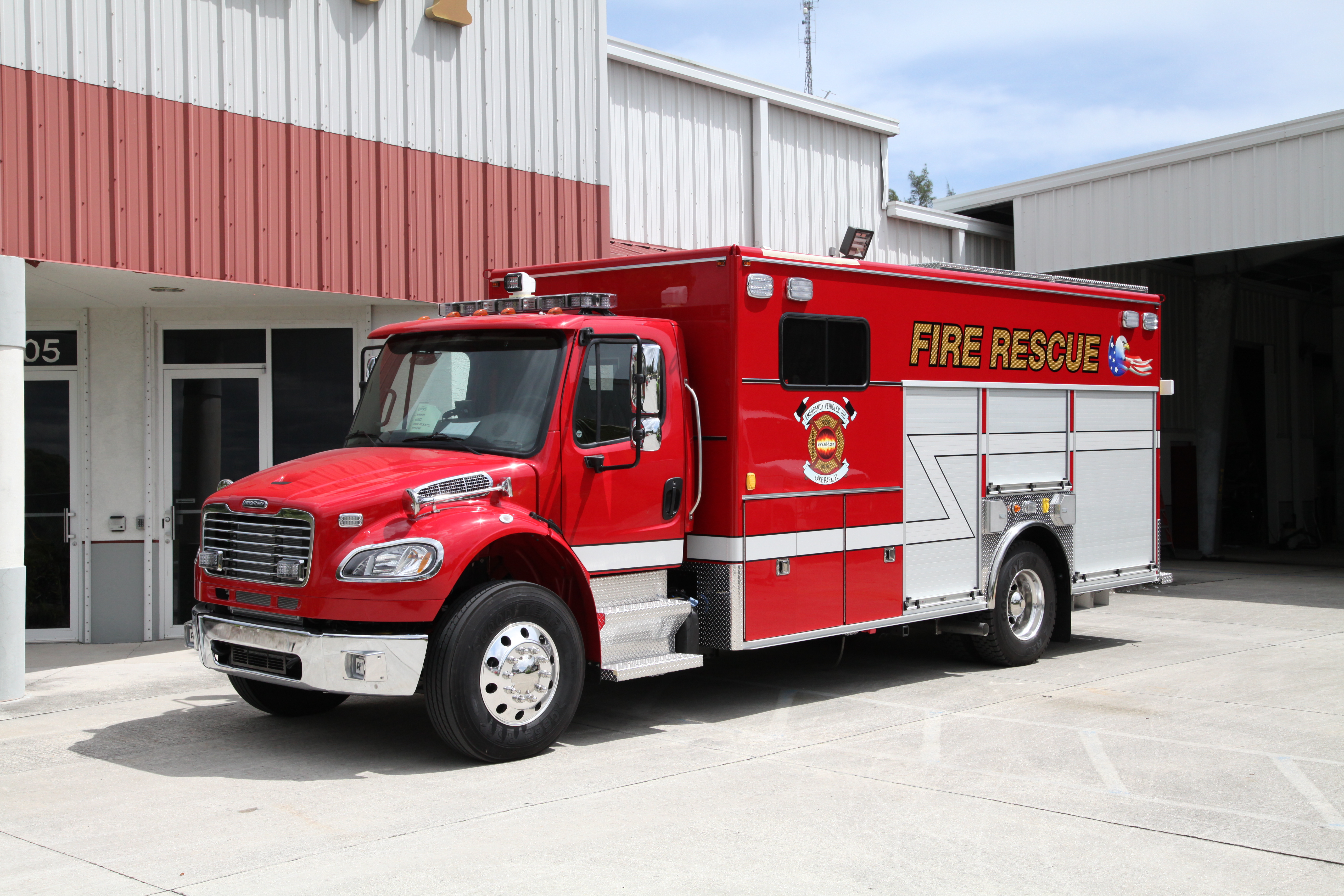EVI Crew Body Fire rescue truck