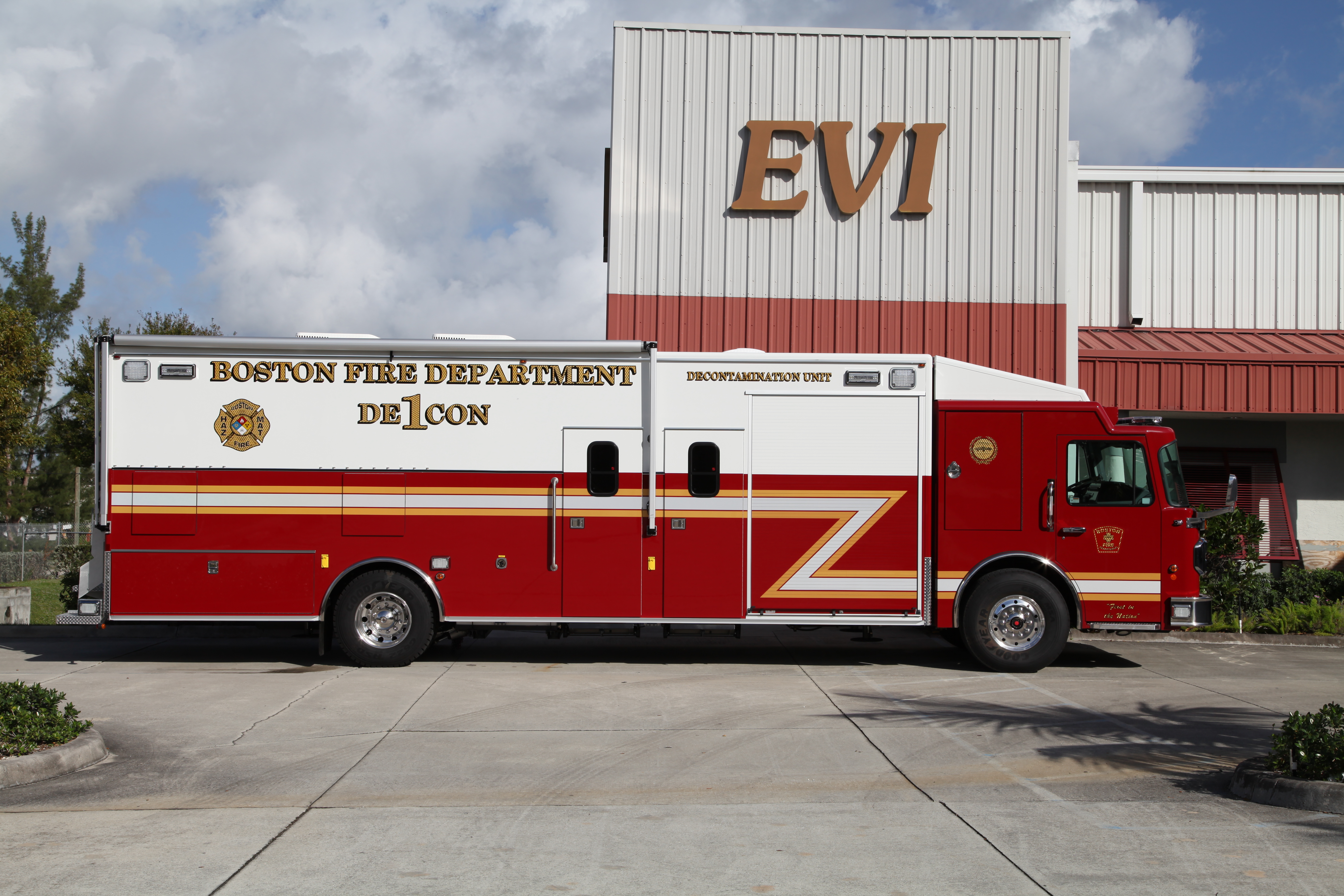 30-Ft Mobile Decontamination Vehicle
