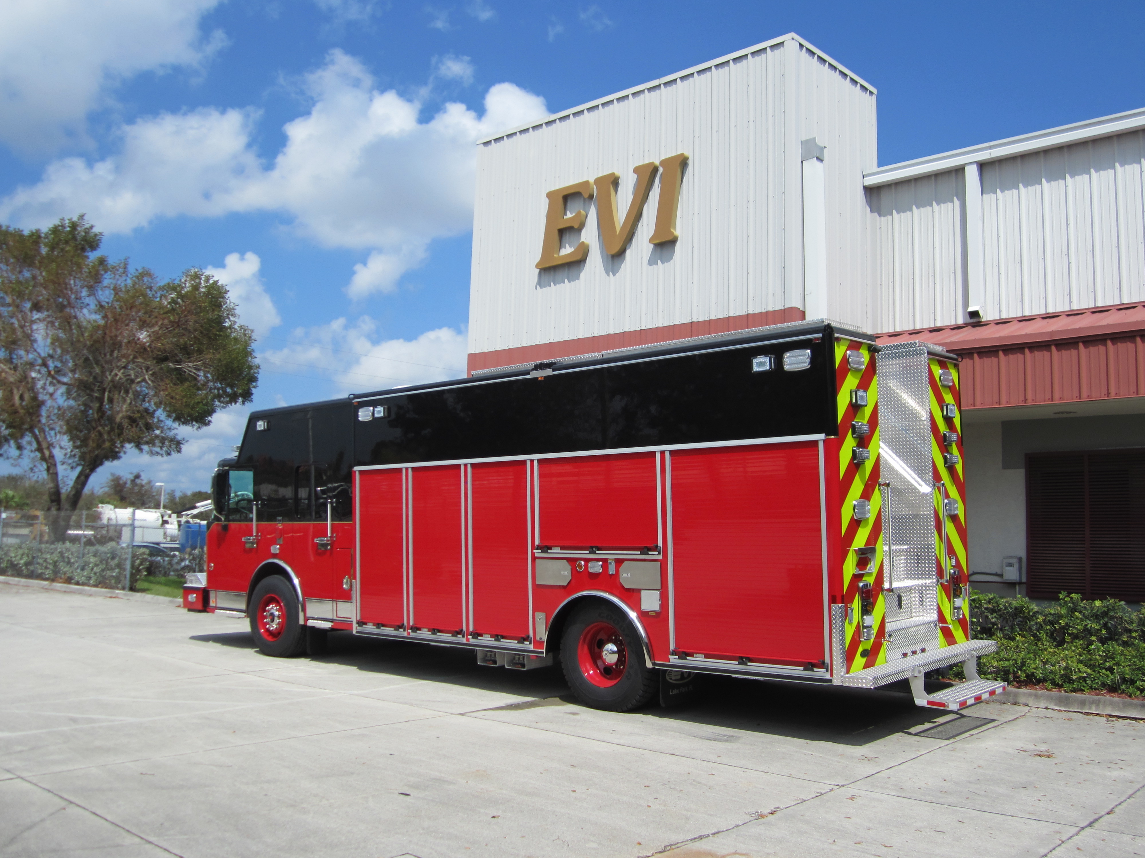 Heavy Rescue with work area Troutman Fire & Rescue EVI