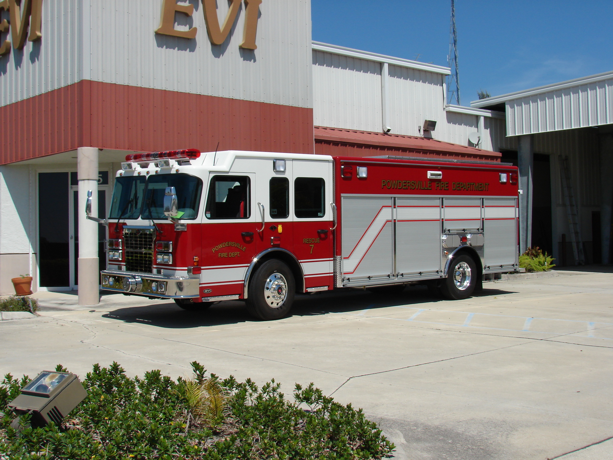 EVI Custom Heavy Rescues Powdersville Vol. Fire Department