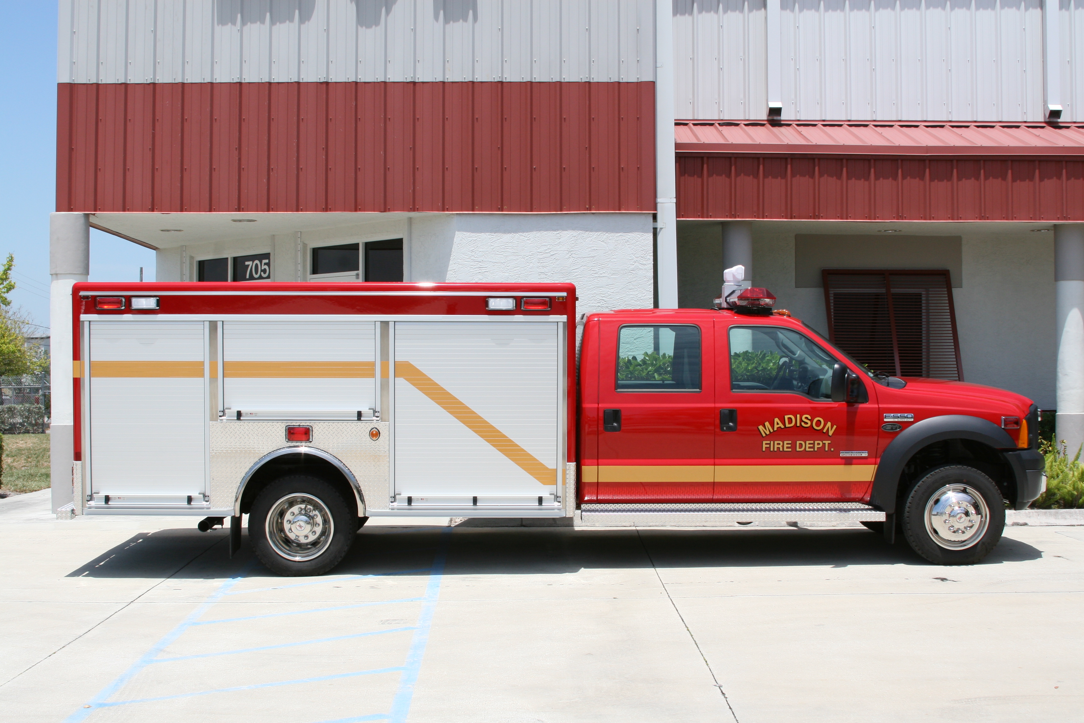 12-Ft. Non-Walk-In Rescue Truck Body