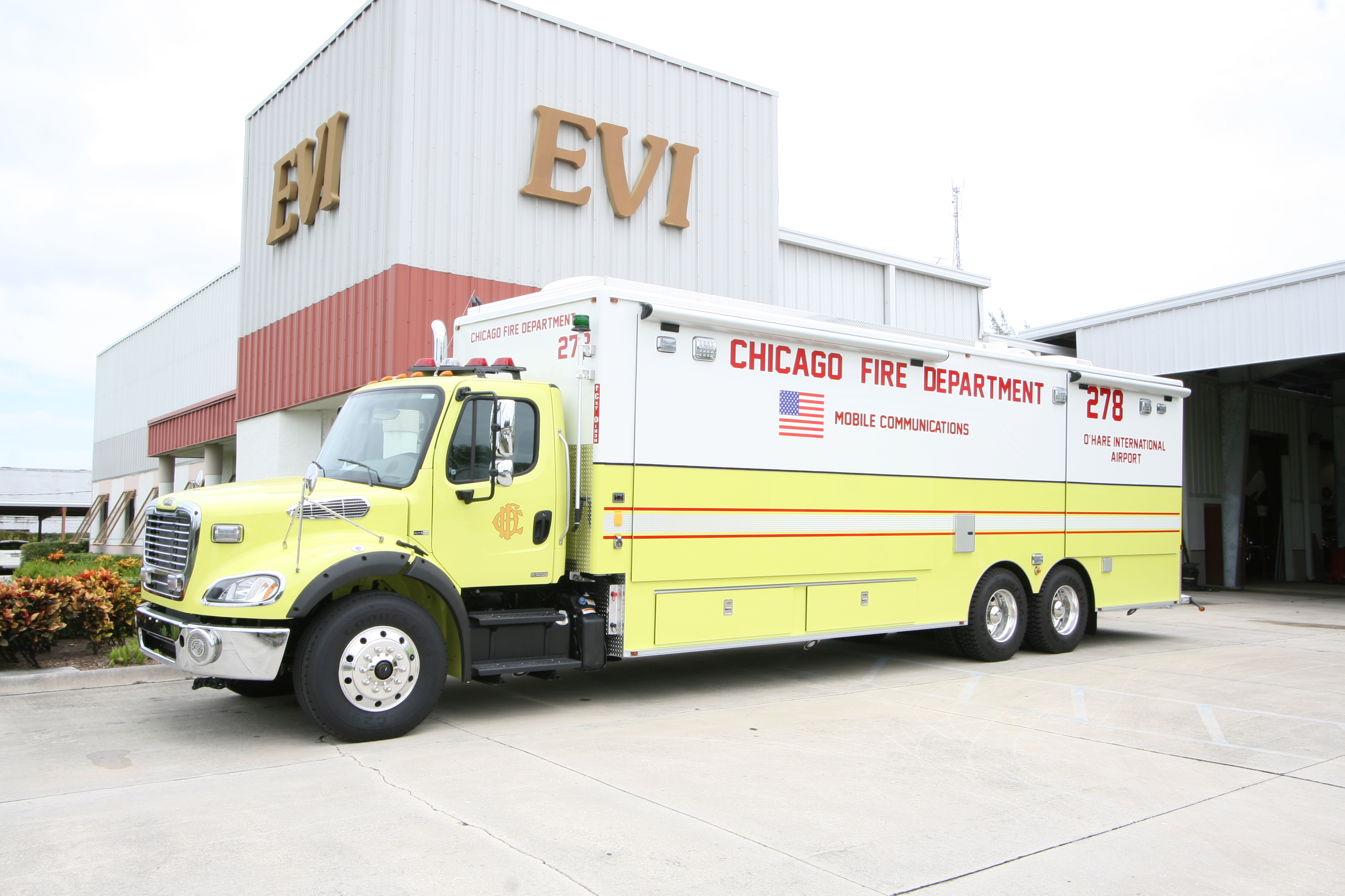 EVI Mobile Command Post Fire Departm