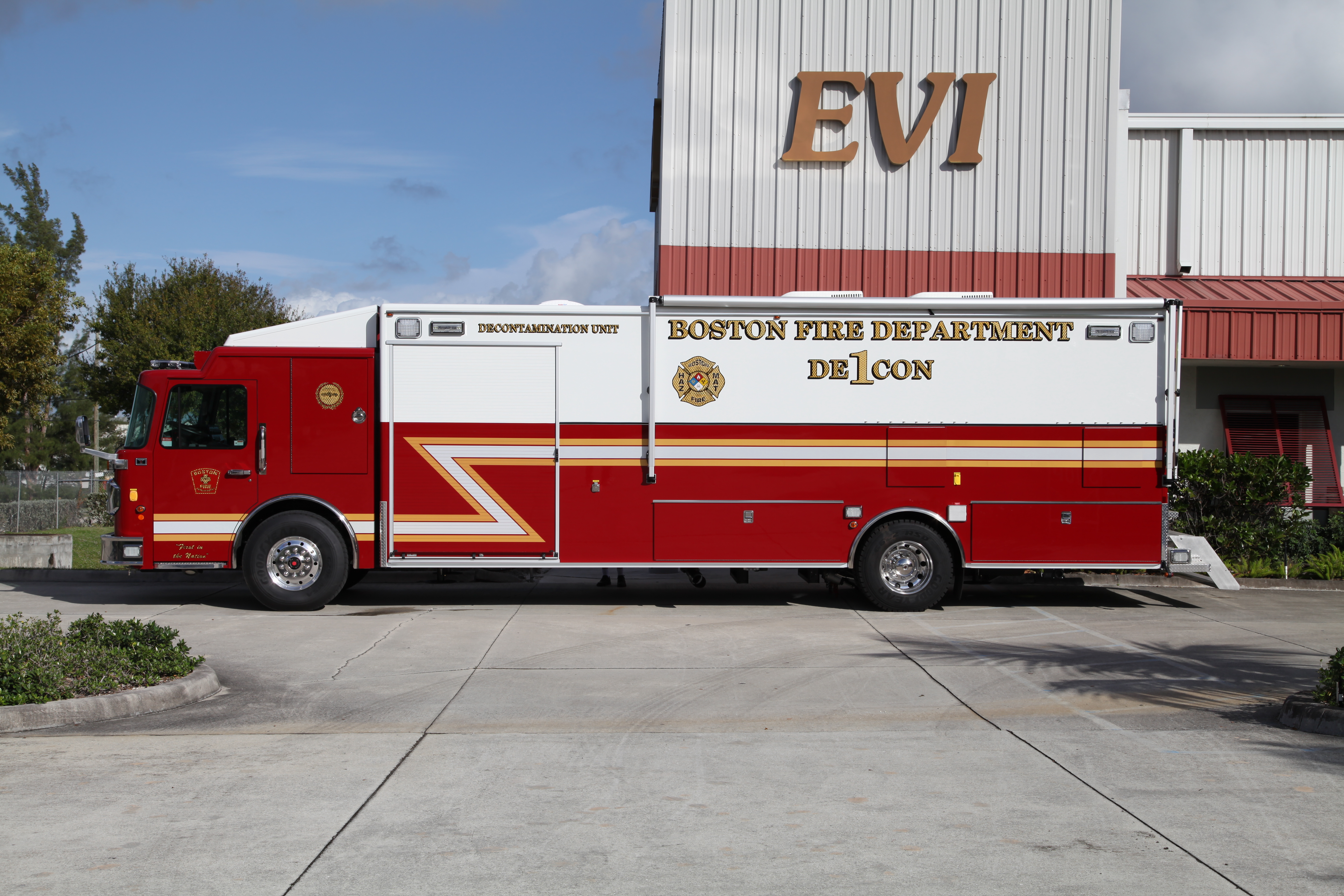 30-Ft Mobile Decontamination Vehicle