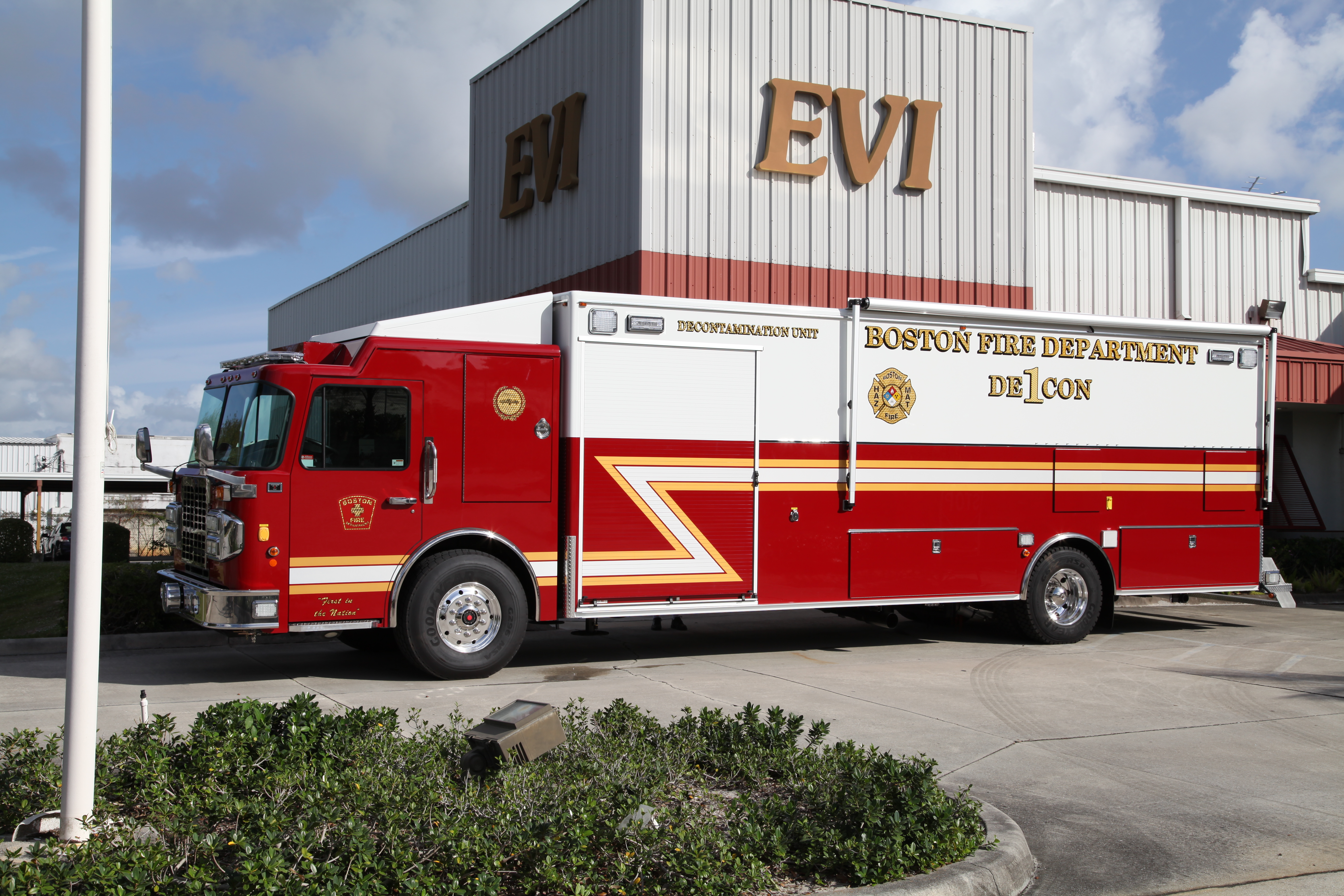 30-Ft Mobile Decontamination Vehicle