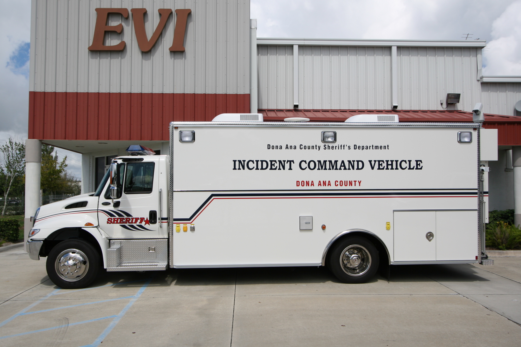 EVI Custom Mobile Command Units Doña Ana County Sheriff's Office