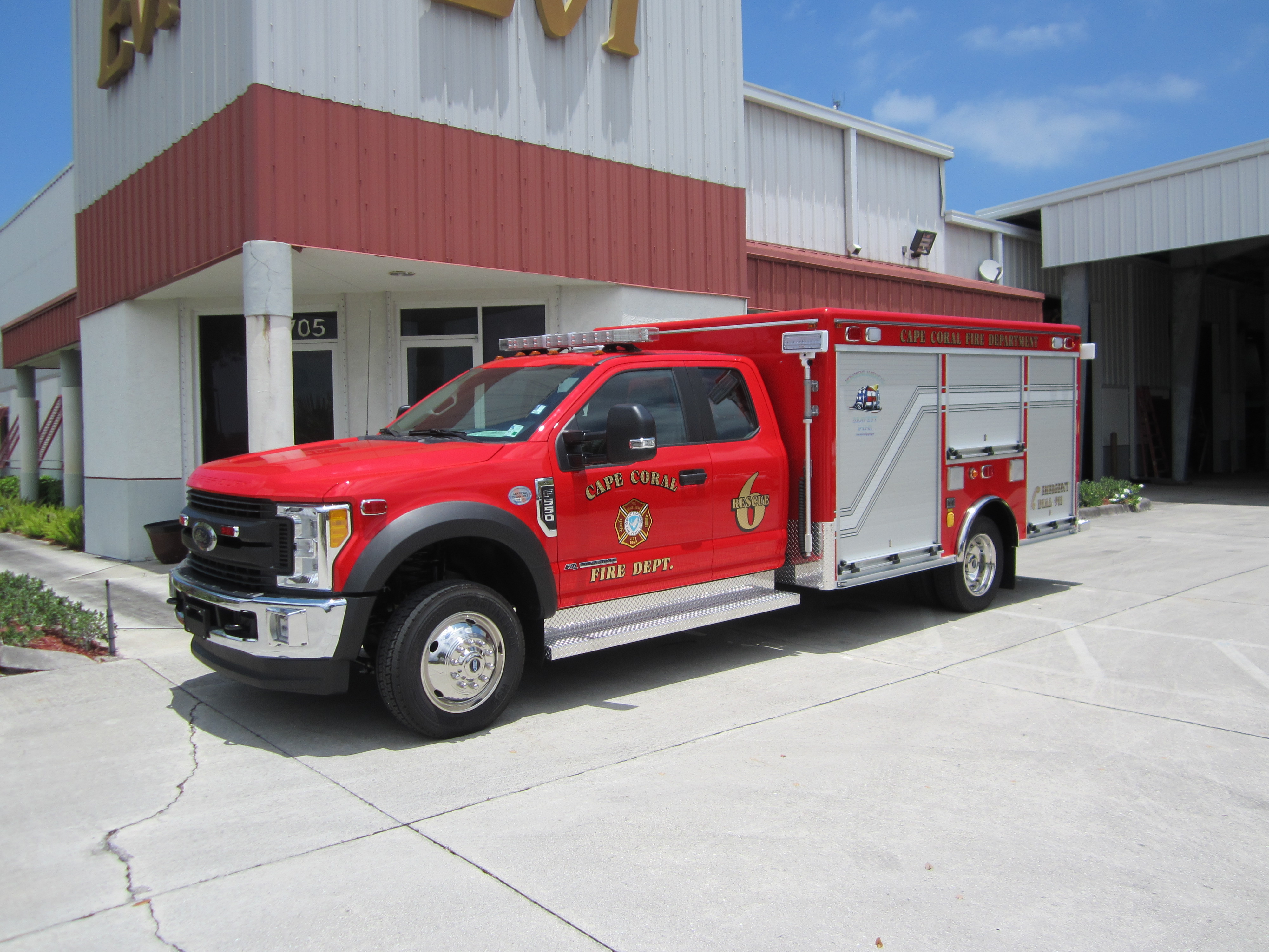 EVI 12-Ft. Light Duty Rescue Truck