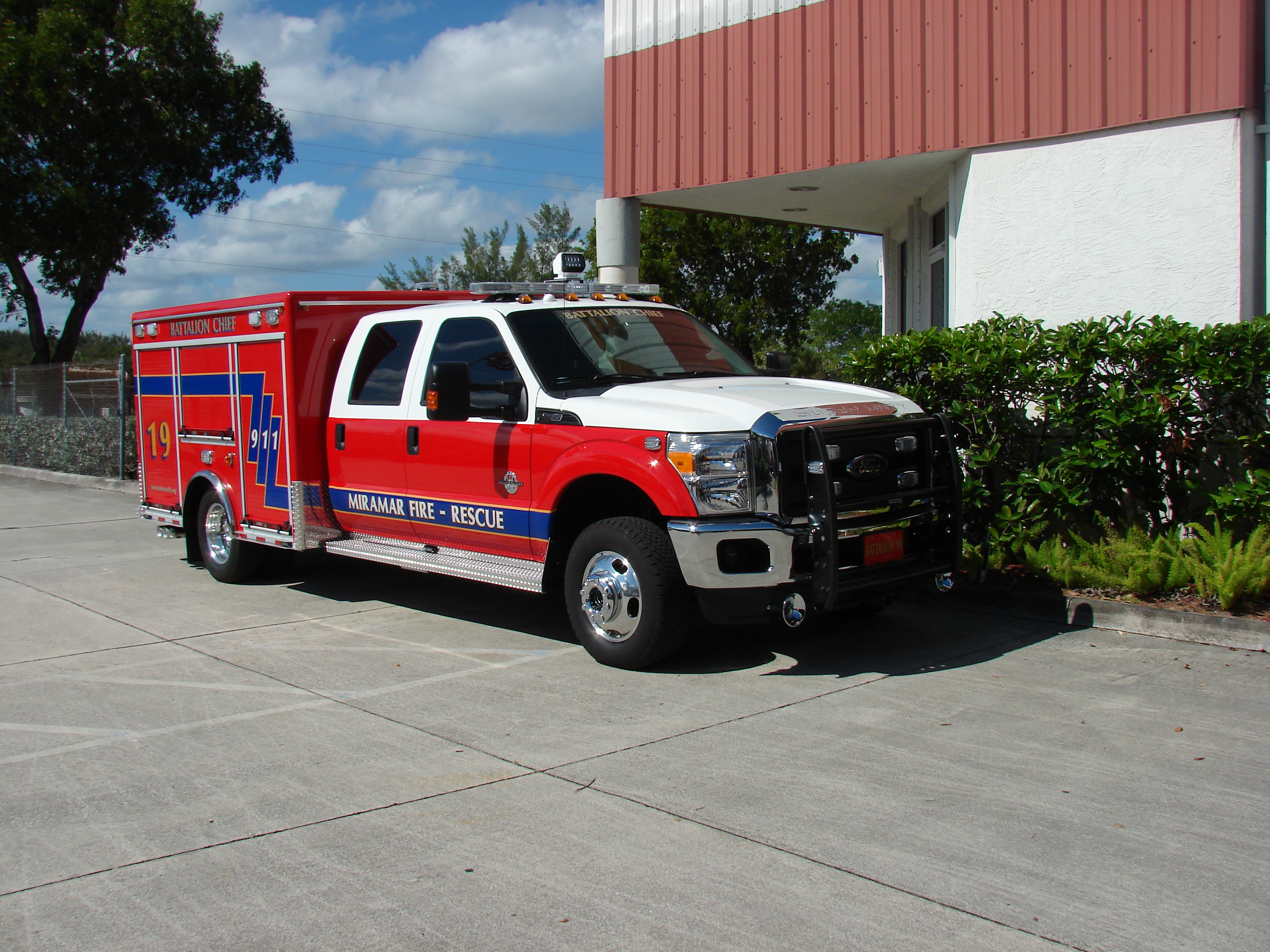 Light Rescues Truck Miramar Fire Rescue EVI