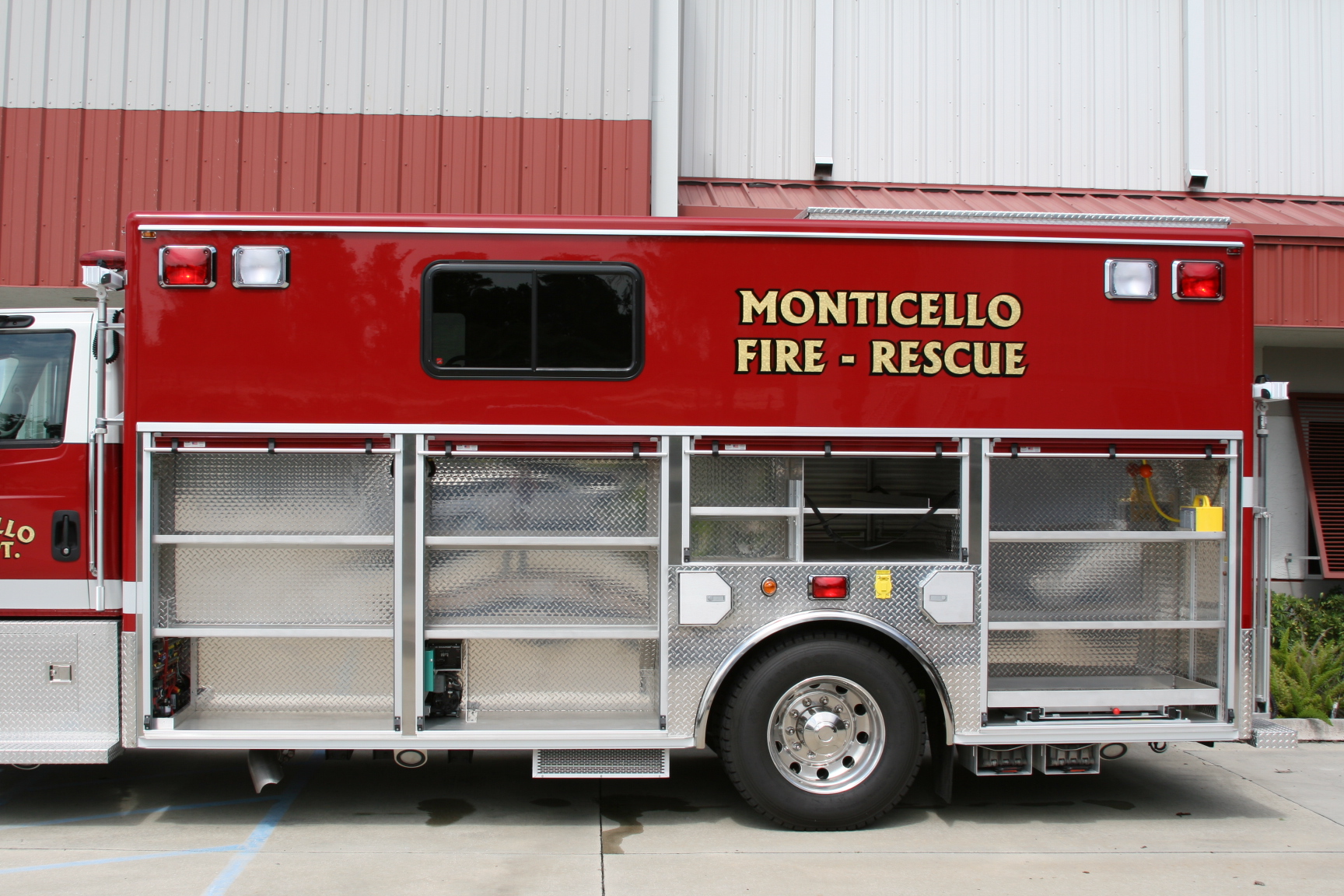 Crew Body Rescue Truck Monticello Fire Dept. EVI