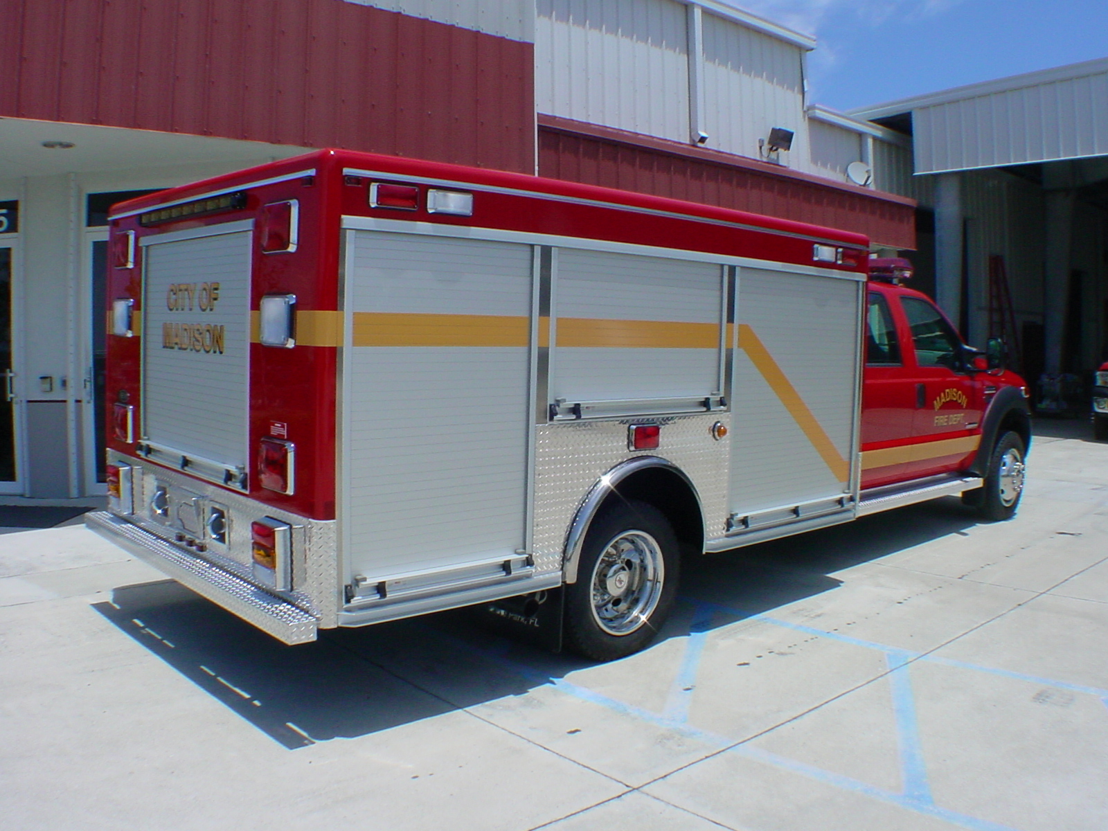 12-Ft. Non-Walk-In Rescue Truck Body