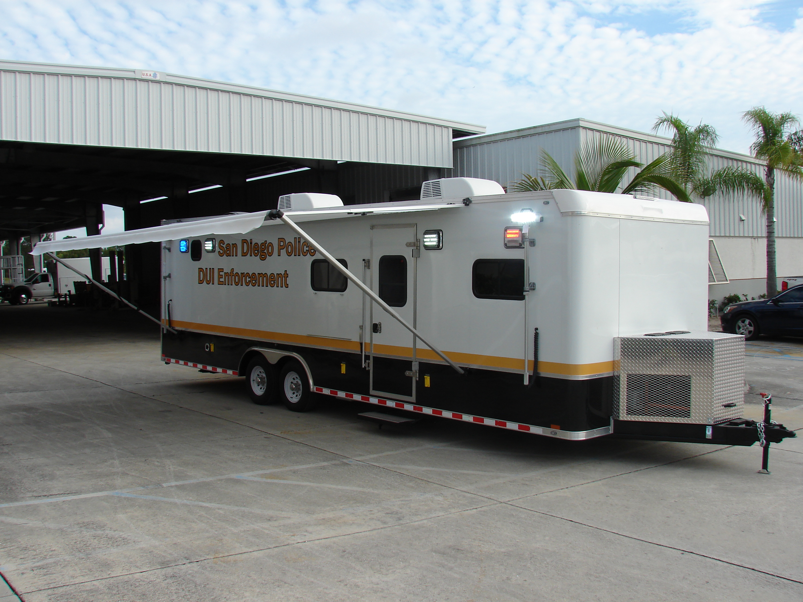 EVI 28 Foot DUI processing Trailer