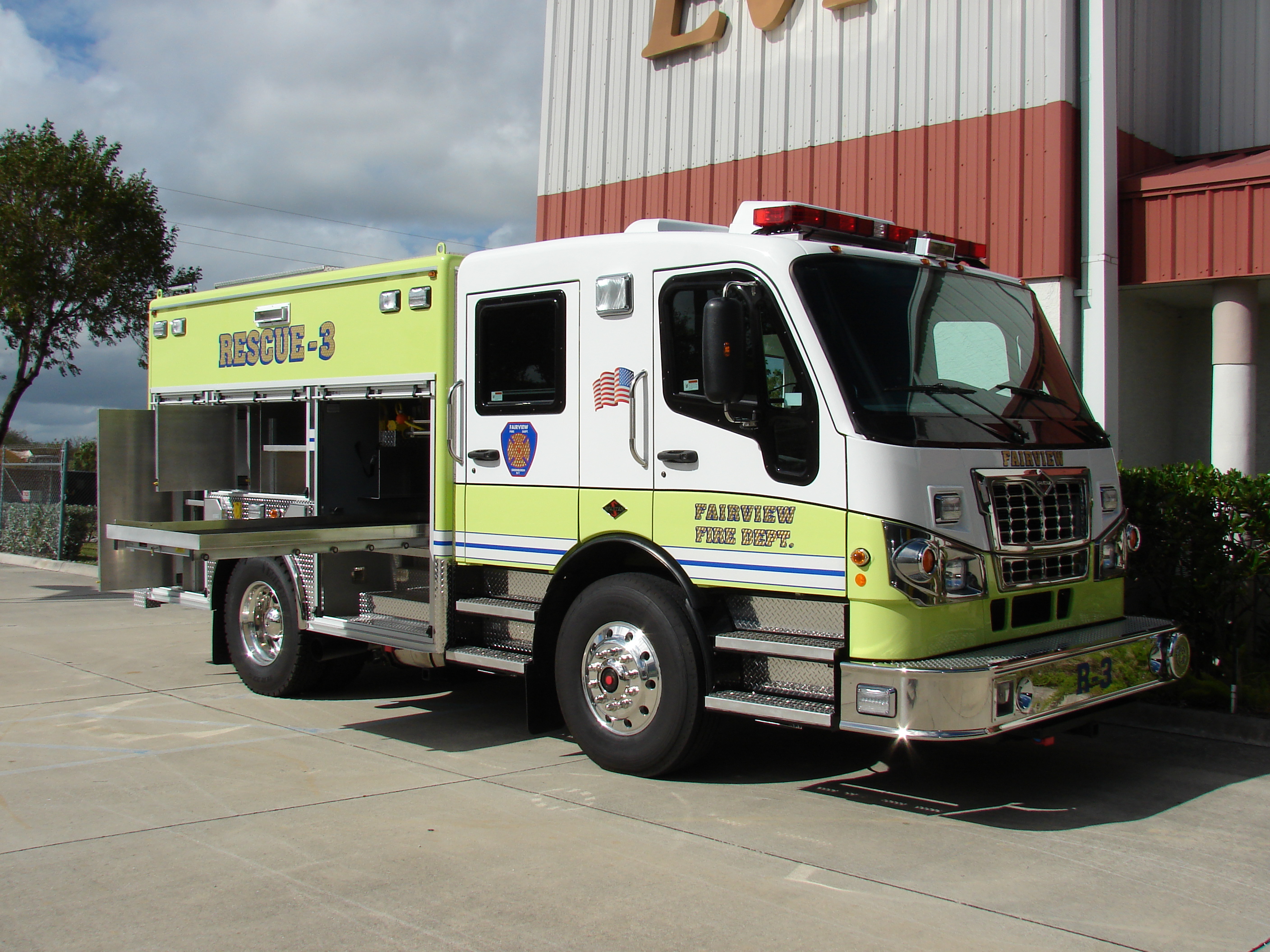 12-Ft. Non-Walk-In Rescue Truck